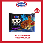 Gaga Black Pepper Fried Noodles 85g