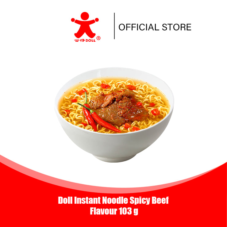 Doll Instant Noodle Spicy Beef Flavour